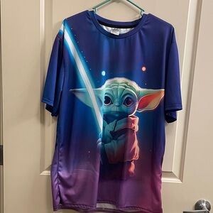 Kids Blue and Purple Graphic T-Shirt